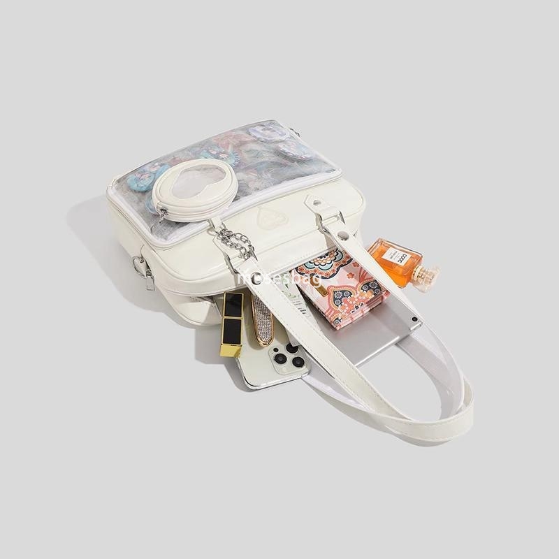 High quality Japanese soft surface material niche design casual student cross body uniform bag girls anime daily commuting shoulder handbag