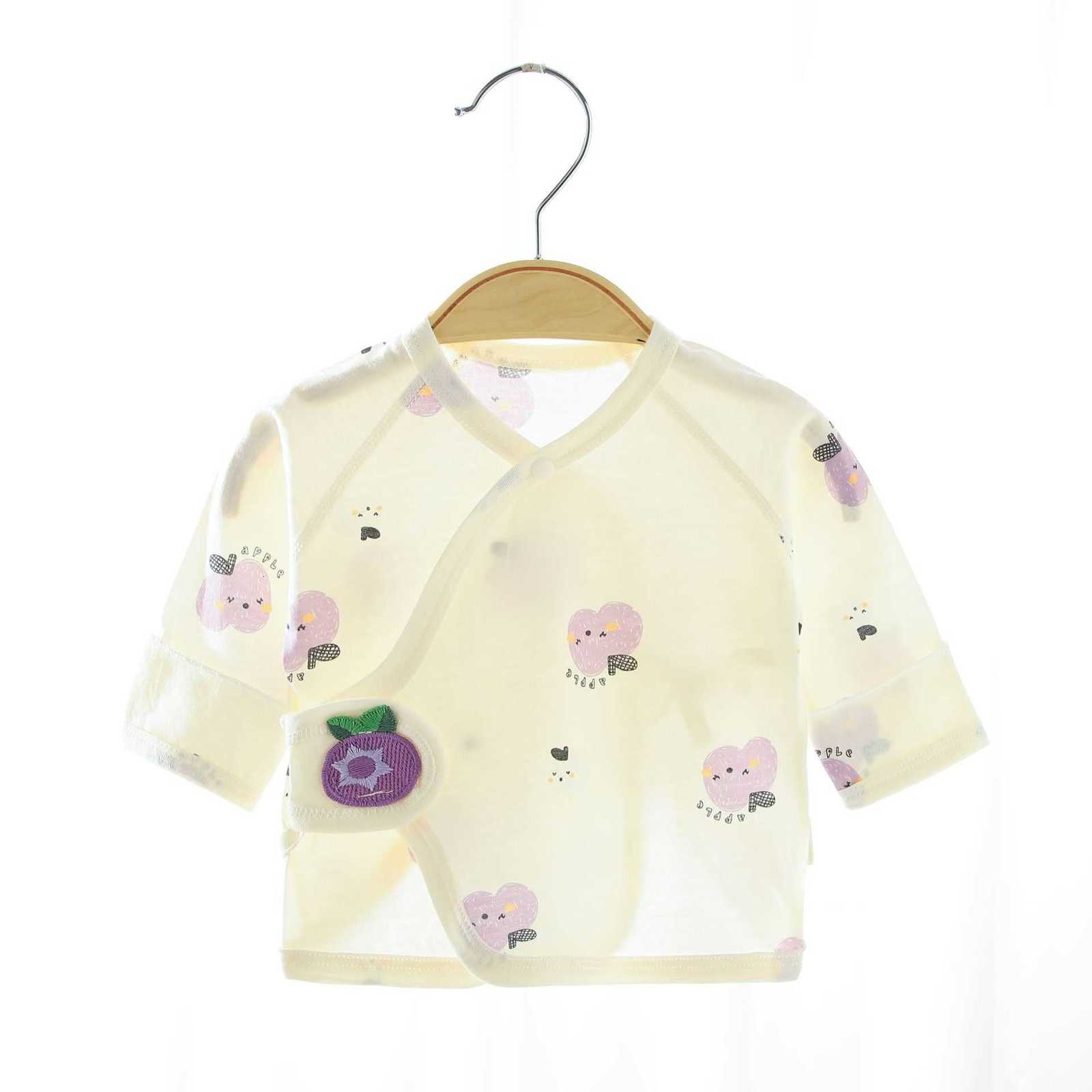 Baby Jumpsuits Rompers Summer Newborn Clothing Class A Pure Cotton Single Thin Half Back Baby Boneless Bottom Underwear for Children