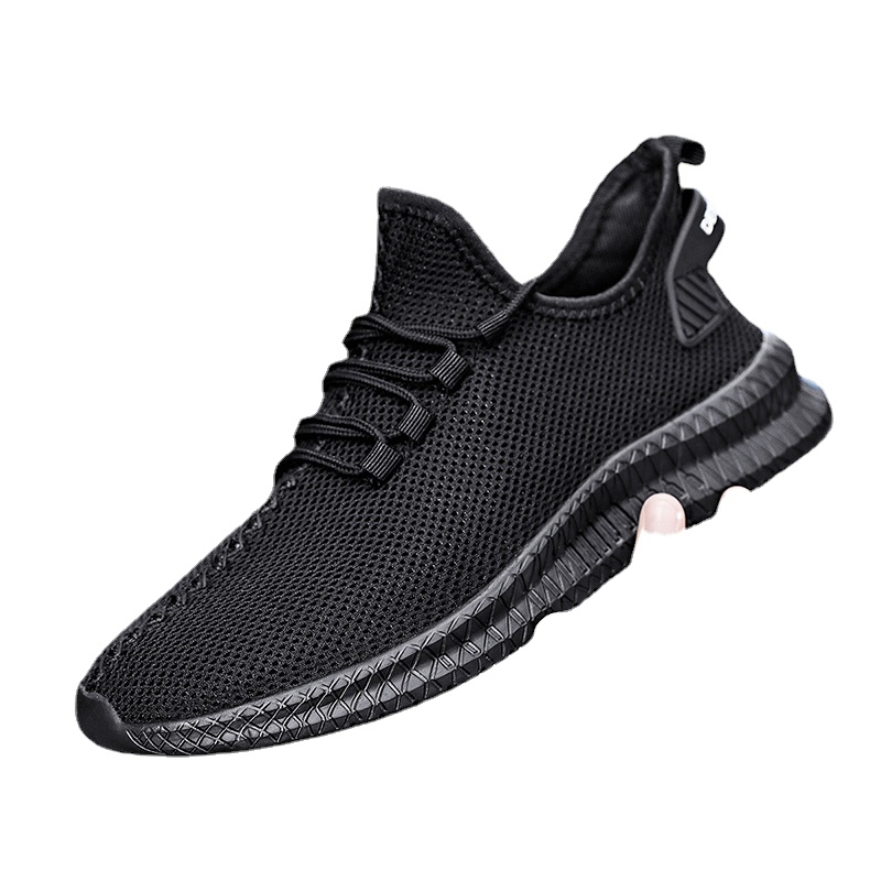 Men Running Shoes White Comfortable Sport Shoes 2023 Lightweight Walking Shoes Men's Sneakers Breathable Tennis Shoes Zapatillas