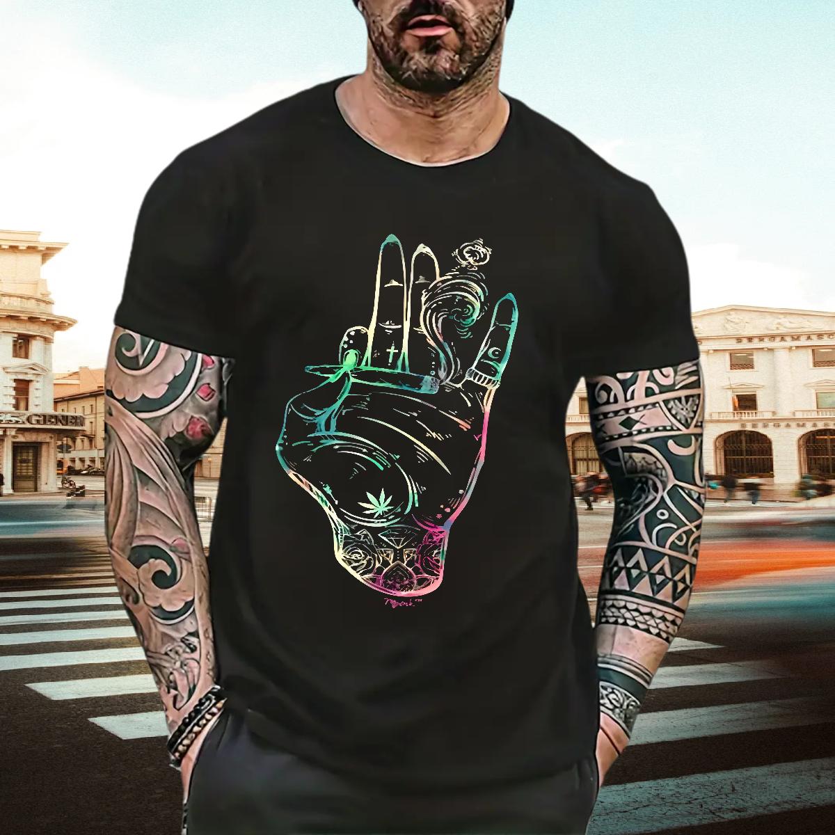 Factory Direct T Shirt For Man Custom Cartoon Tshirts Hip Hop Cotton Breathable Short Sleeve Designer Top Tees