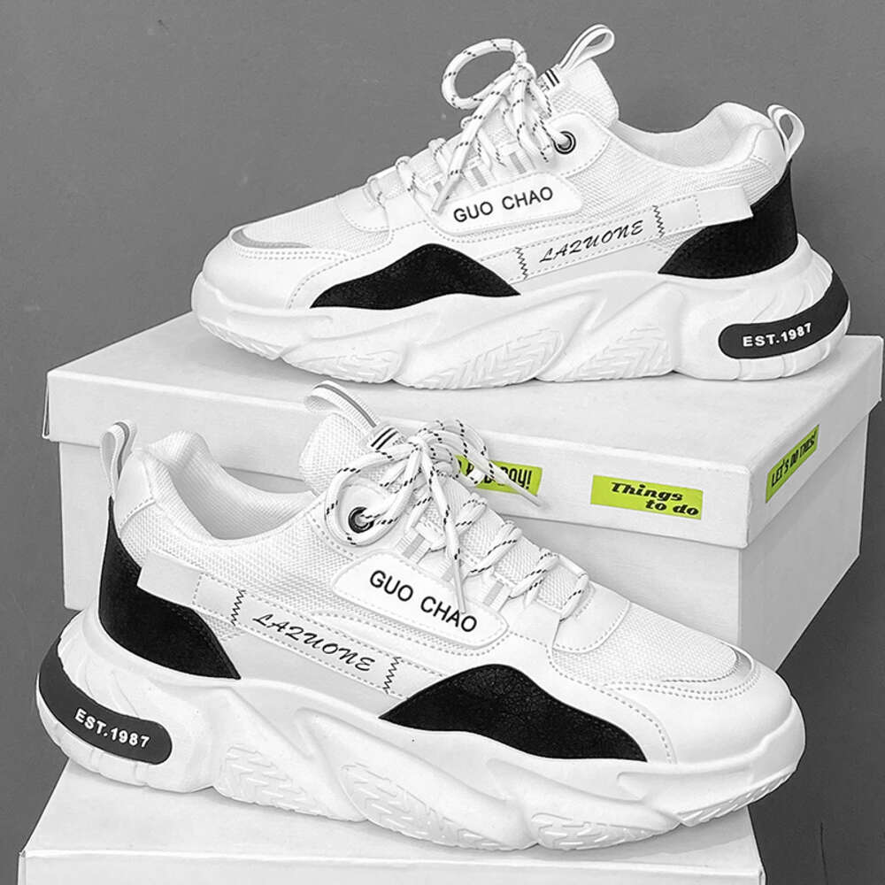 2024 New Styles Fashion Men's Casual Chunky Sport Running Shoes Mesh Breathable Sneakers for Men