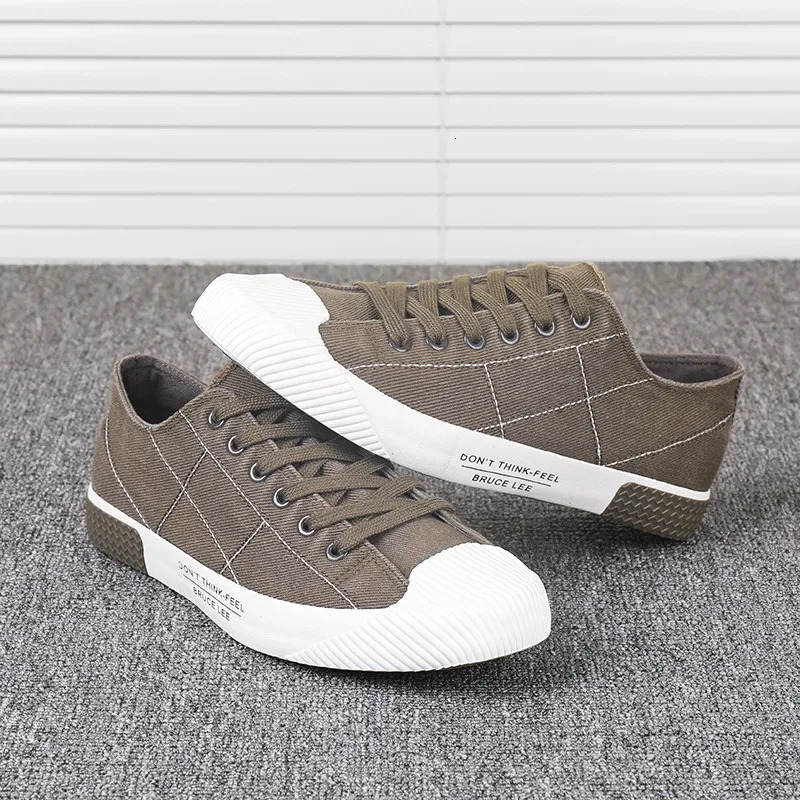 Canvas Shoes for Men Green Plaid Flat Shoes Men Lace-up Breathable Casual Shoes Men Espadrilles zapatos hombre 240612