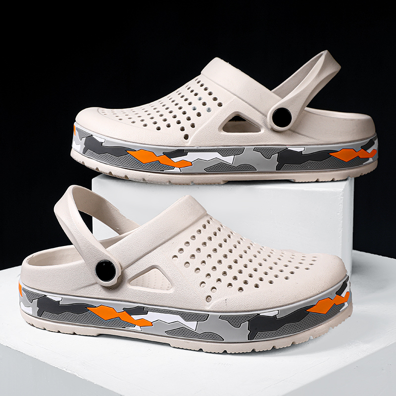 Men Slippers Summer EVA Soft-soled Platform Slides Sandals Indoor Outdoor Walking Beach Shoes Flip Flops Mens Shoes