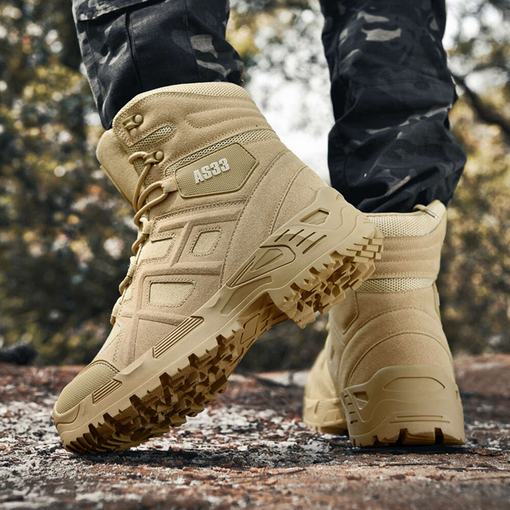 2023 New Arrival Outdoor Mountain Sport Waterproof High Top Shoes Hiking Boots for Men