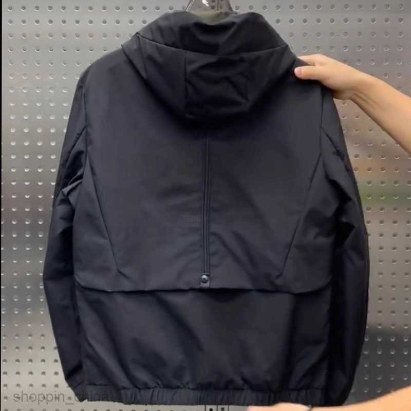 Men's Jackets Coats Spring and autumn jackets for men high-end trend casual lapel ruffled and handsome men loose patchwork pockets versatile jack