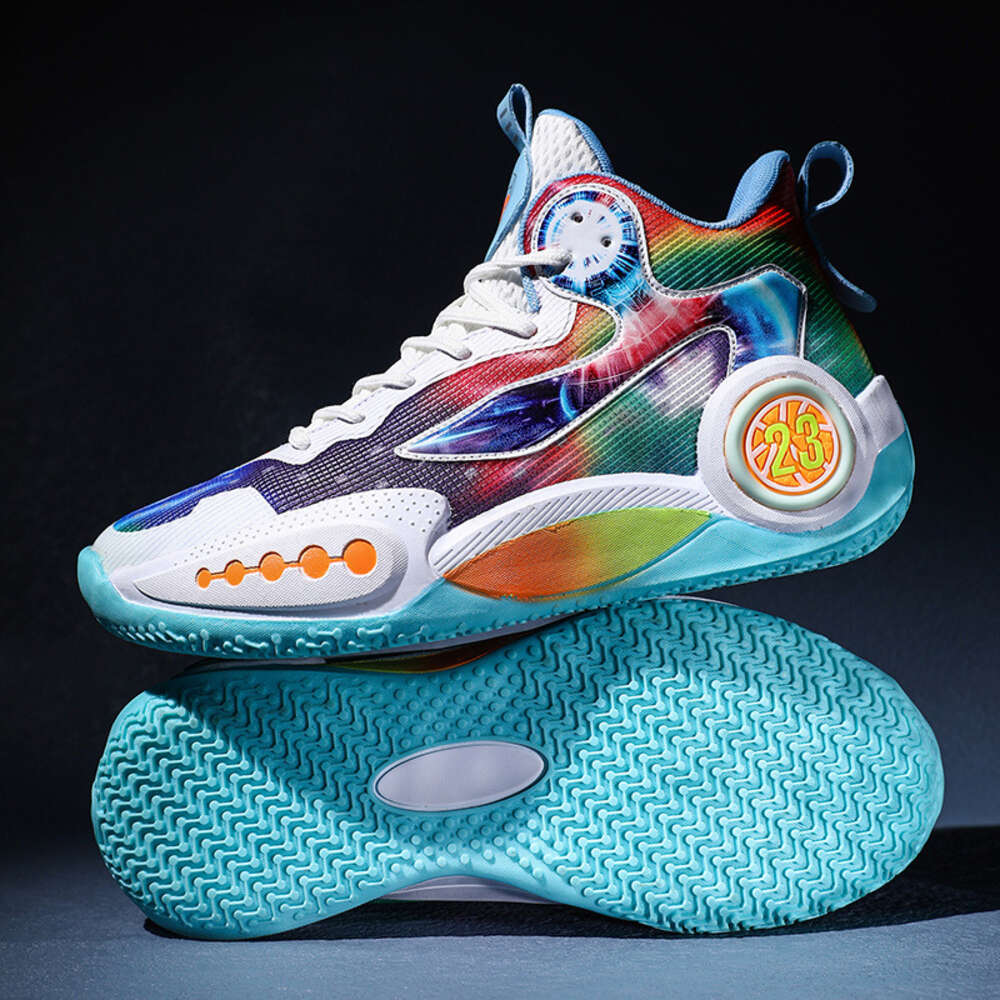 New Outdoor Anti slip Customized High-quality Comfortable Fashion Sneakers Sports Breathable Women Men's Basketball Shoes