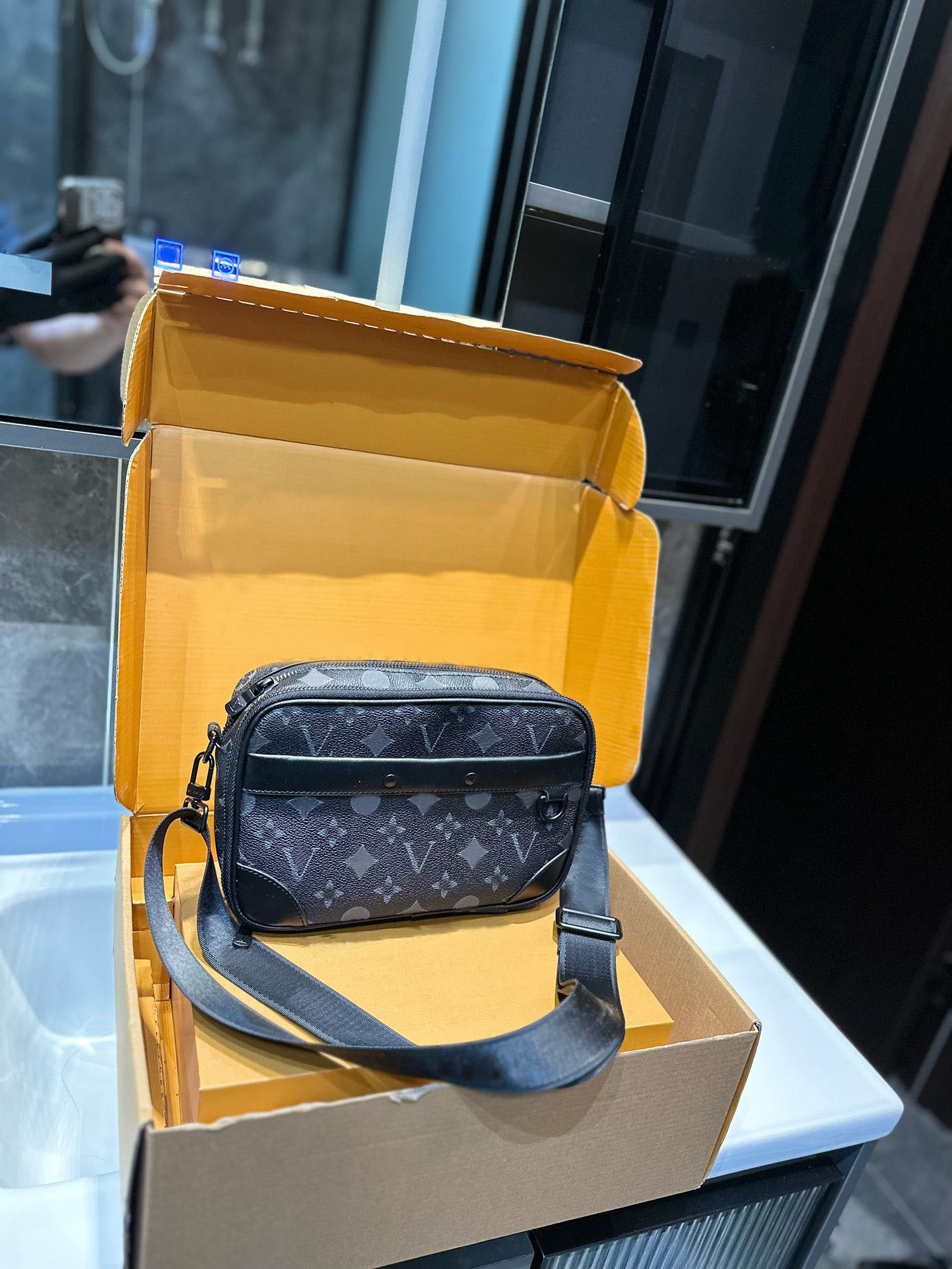 Genuine leather design Camera bags fashion mini shoulder bags clutch handbag luxury designer bag tote bag crossbody evening packages wallet purse