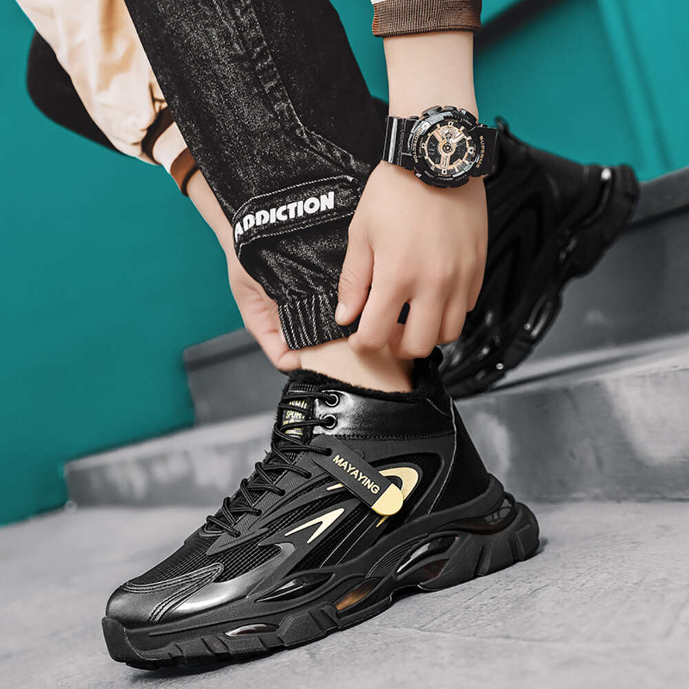 Winter snow boots new fashion men's and women's winter warm cotton shoes