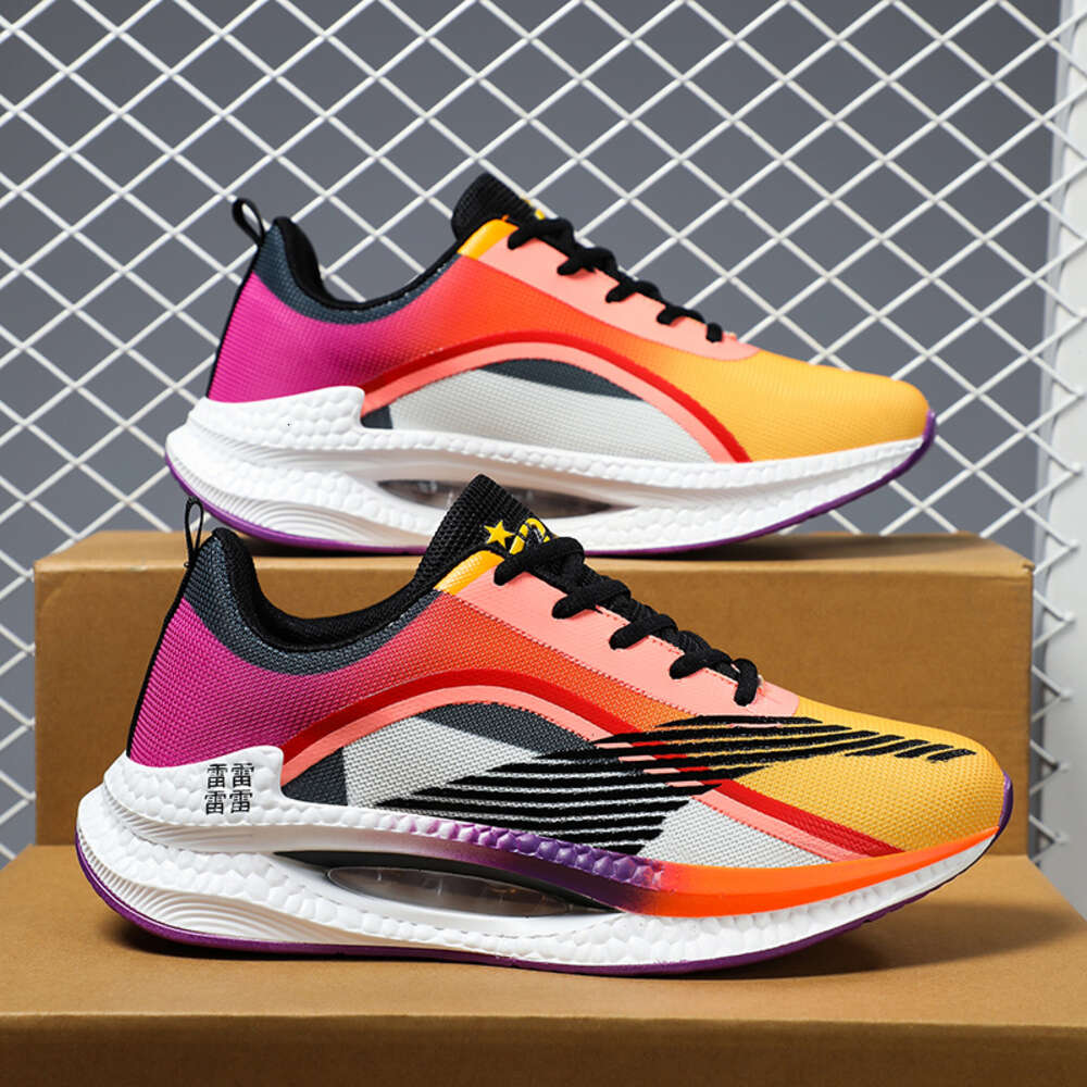 High quality Outdoor Fashion Sneakers Mesh Breathable lightweight Air cushion Sports Woman Men Casual Running Shoes