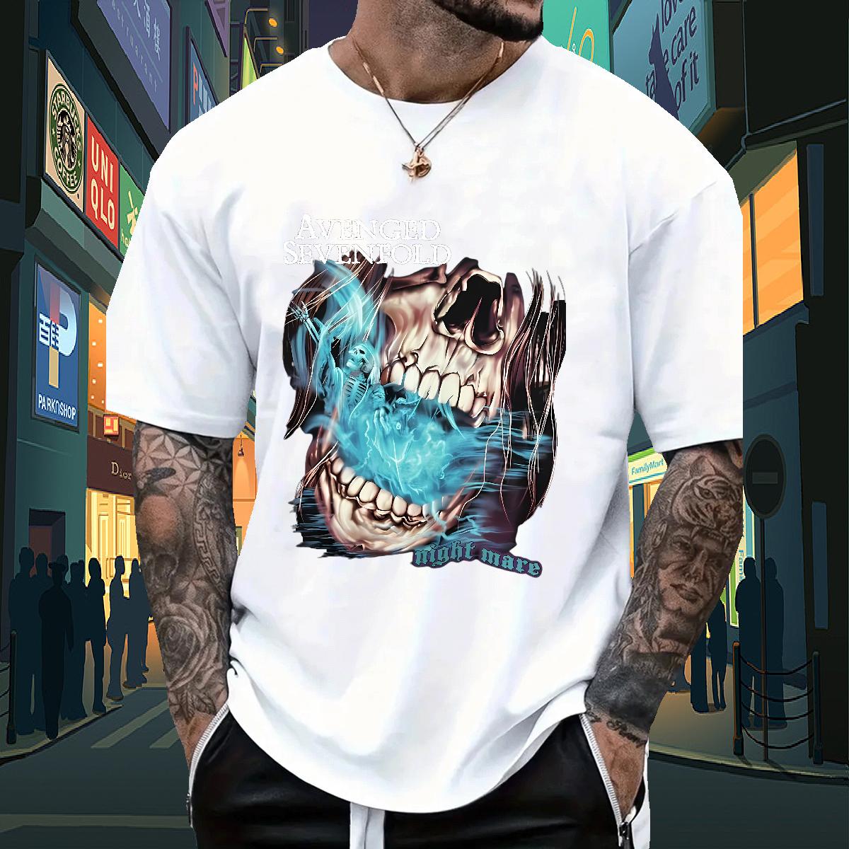 Designer Fashion Man T Shirts Cartoon Printing S-3XL Mens Tshirts Daily Outfit 180g Cotton Comfortable Tops Tees
