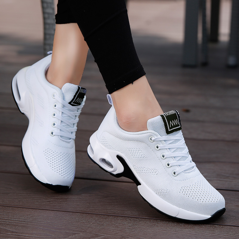 Trainers Ladies Casual Mesh Sneakers Pink Women Flat Lightweight Soft Breathable Footwear Basket Running Shoes Plus Size 1703