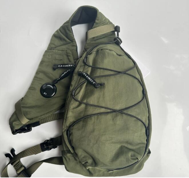 2025--Eueope Men Single Shoulder Crossbody Small Bag One Lens Outdoor Sports Pull Rope Chest Bag Waist Bag Unisex sling Bags