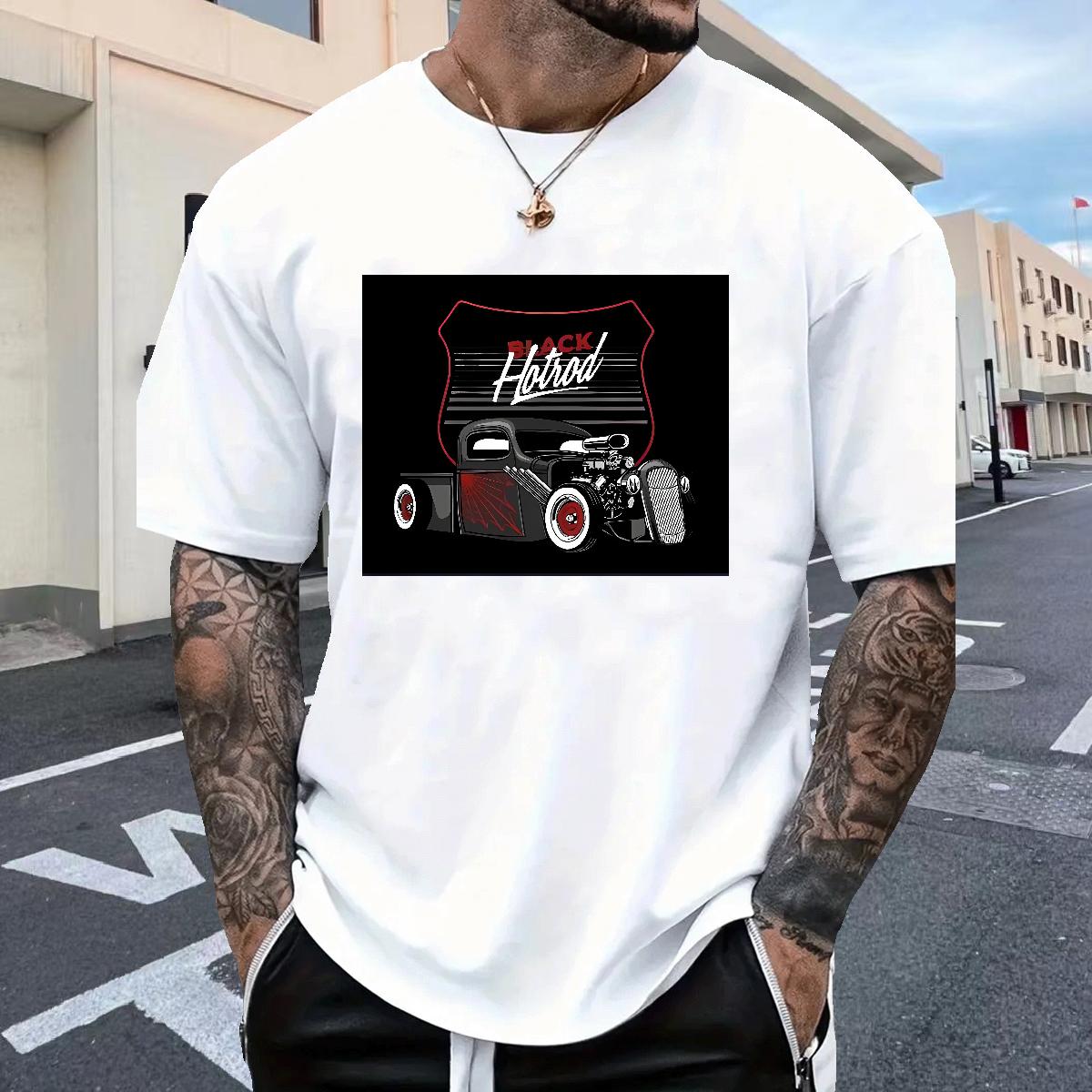 DIY T-Shirts DIY Logo Tshirts Daily Outfit Short Sleeve Cotton O-Neck Classic Tops