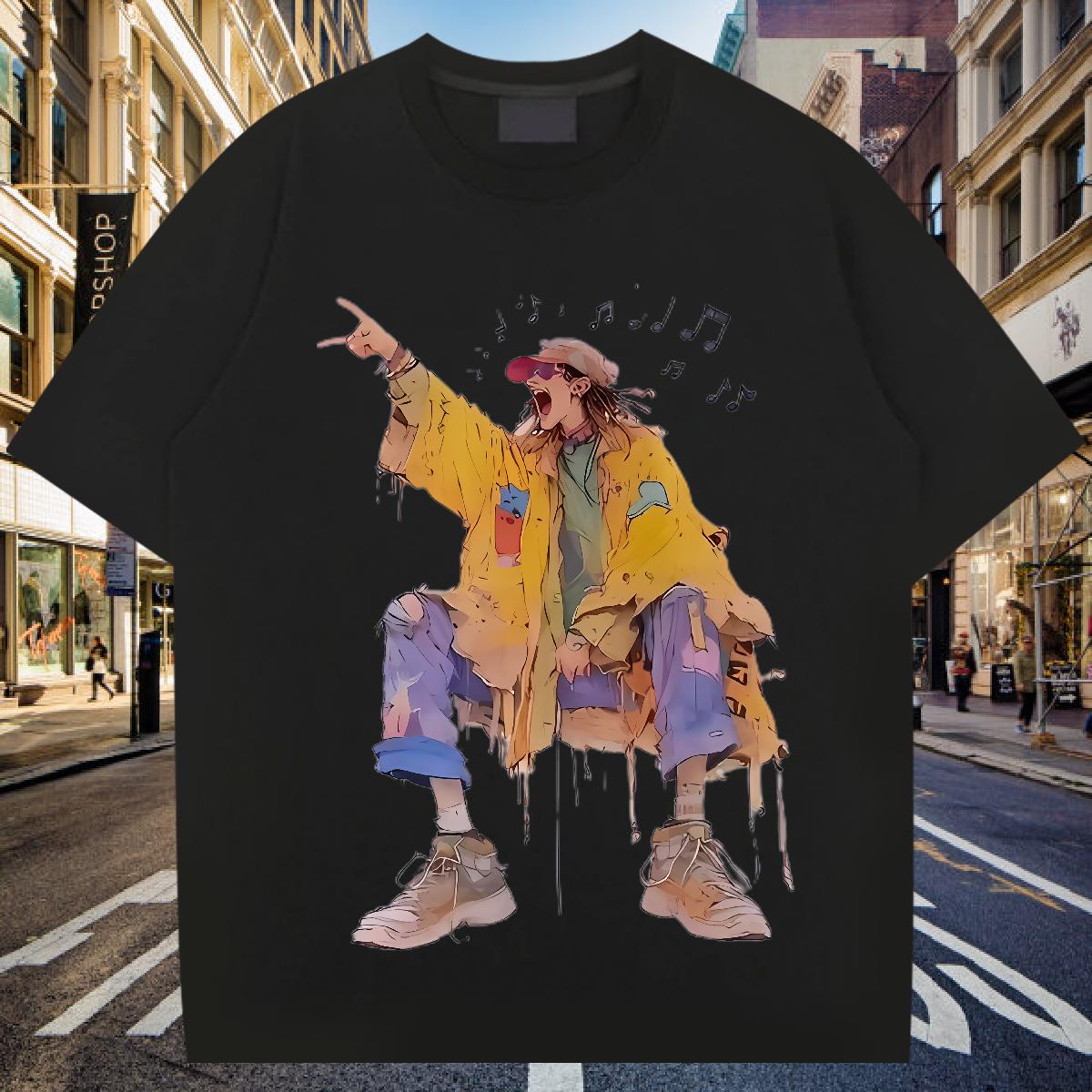 Brand T Shirts Men Plus Size Custom Men Tshirts Hip Hop Round Neck Short Sleeve Cool Design Wear