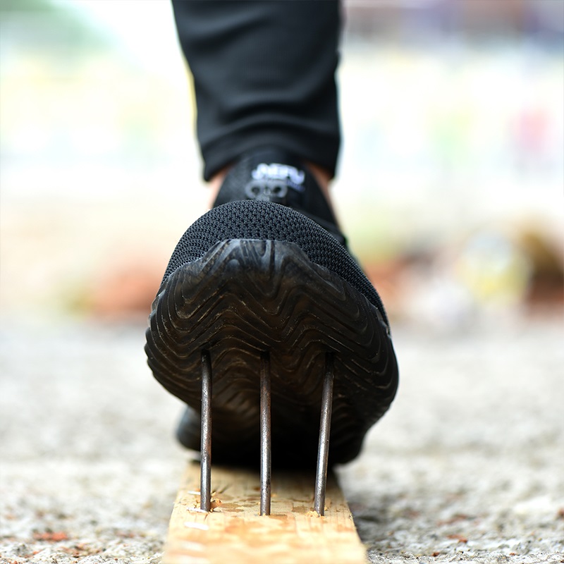 Autumn Lightweight Winter Men Women Safety Steel Toe Work Sneakers Boots Anti-Smashing Indestructible Shoes Man f300