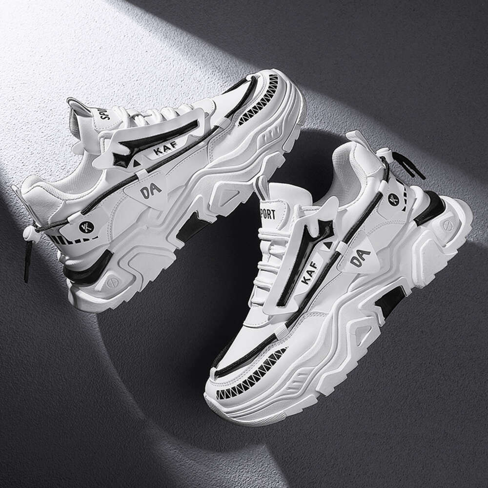 Factory direct sales men's walking Fall high top casual Autumn and winter platform Chunky shoes