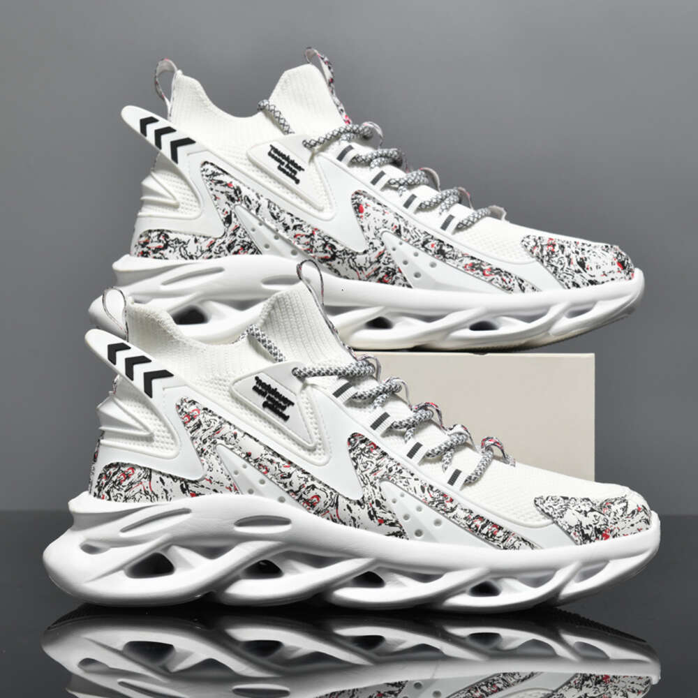 New fashion men's walking new shees non-slip sports hot selling outdoor basketball shoes