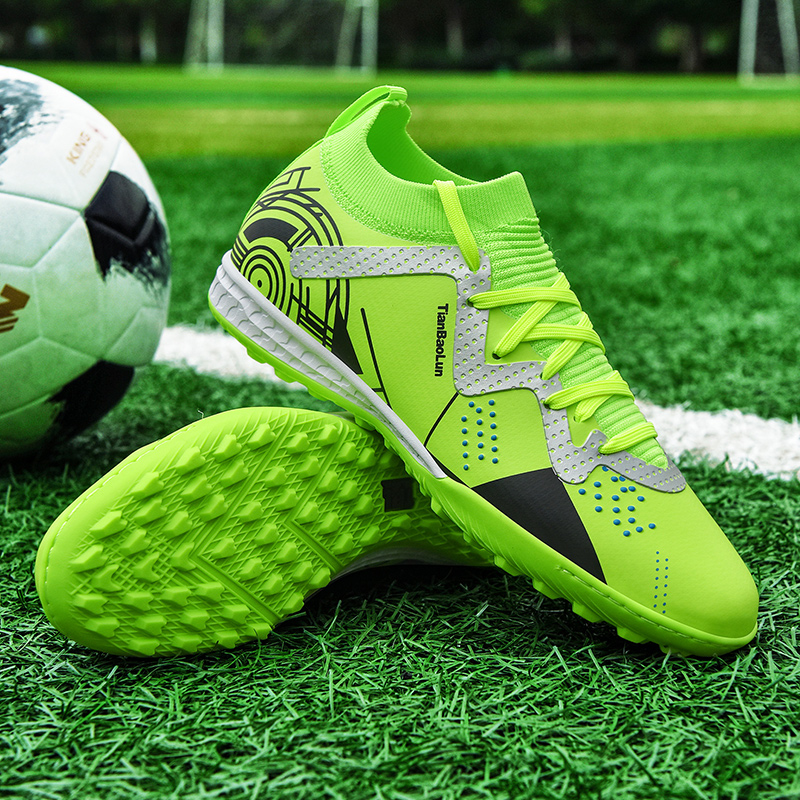 Men Soccer Shoes Football Boots Wholesale Ultra-light Non-slip Training Futsal Indoor Non-Slip Grass High-quality TF Lightweight