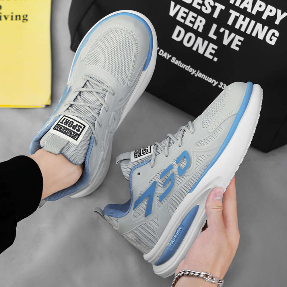 Custom Shoes Manufacturer New Anti-slip Mesh Workout Lightweight Casual Fashion Walking Men's Sports Running Sneakers