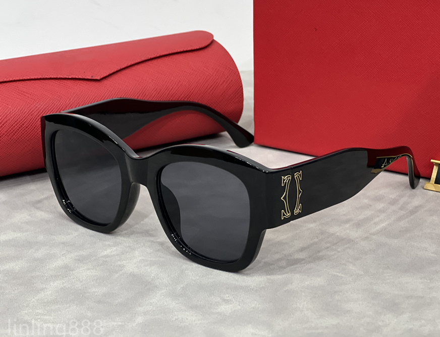 2024 Hot Women Sunglasses Designer Brand Fashion Outdoor Party Driving Travel Acetate Classic Retro UV400 Luxury Sun Glasses High Quality Come With Case