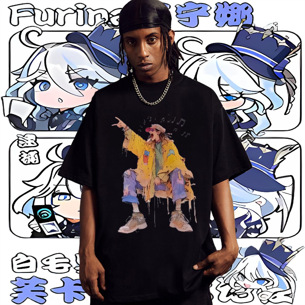 Fashion New Mens T Shirts Custom Cartoon Mens Tshirts Street Cotton Breathable Soft Classic Tees