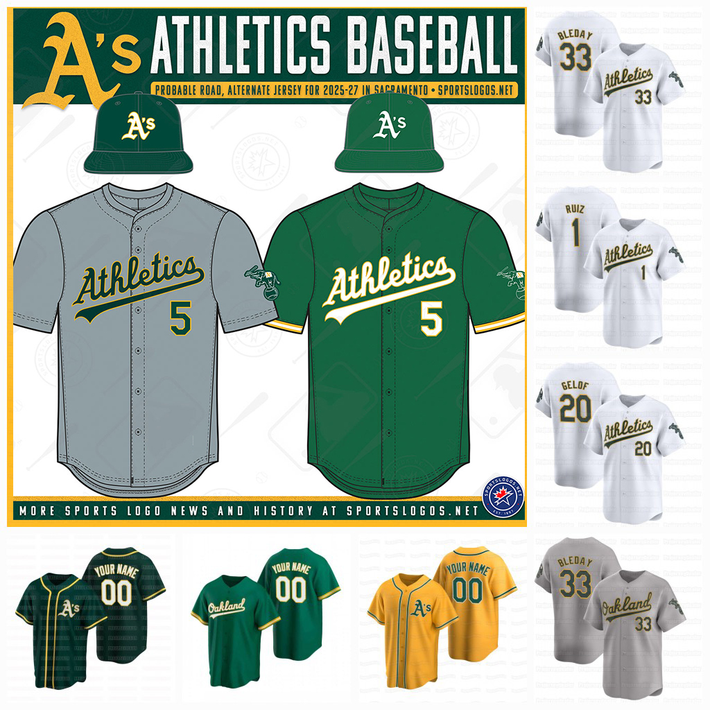 JJ Bleday 2024 Henderson Athletics Jerseys Shea Langeliers Lawrence Butler Zack Gelof Esteury Ruiz Seth Brown Nick Allen Sacramento Alex Wood Oakland Trevor May