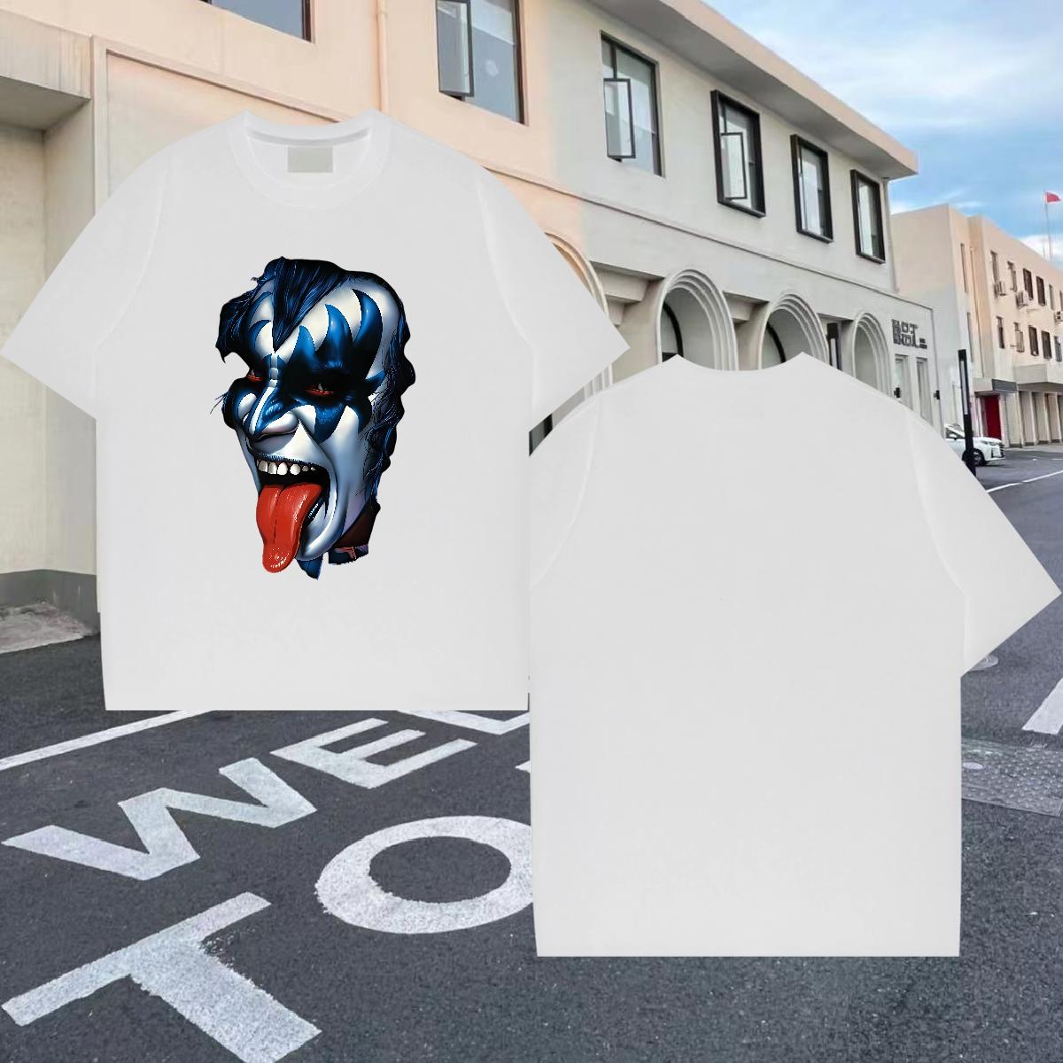 Classic Tshirts O-Neck Short Sleeve Cotton Street T shirt Oversized S-3XL Stylist Polos