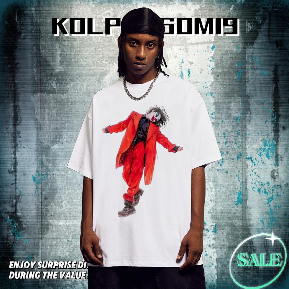 Classic Man T Shirts Anime Printing Street Short sleeve Cotton Soft Men Tops Tees 2024 DIY Customized Tee Shirt