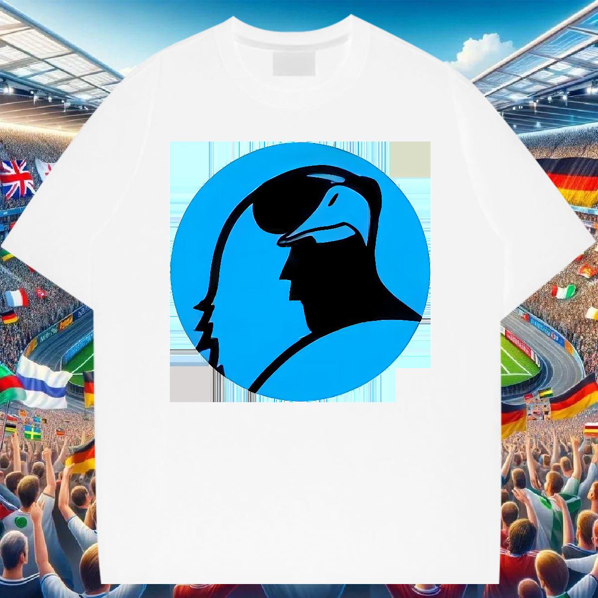 Classic Tshirt for Man Woman Round Neck Short Sleeve Daily Outfit Men T Shirts Cartoon Printing S-3XL Wholesale Tops Tees