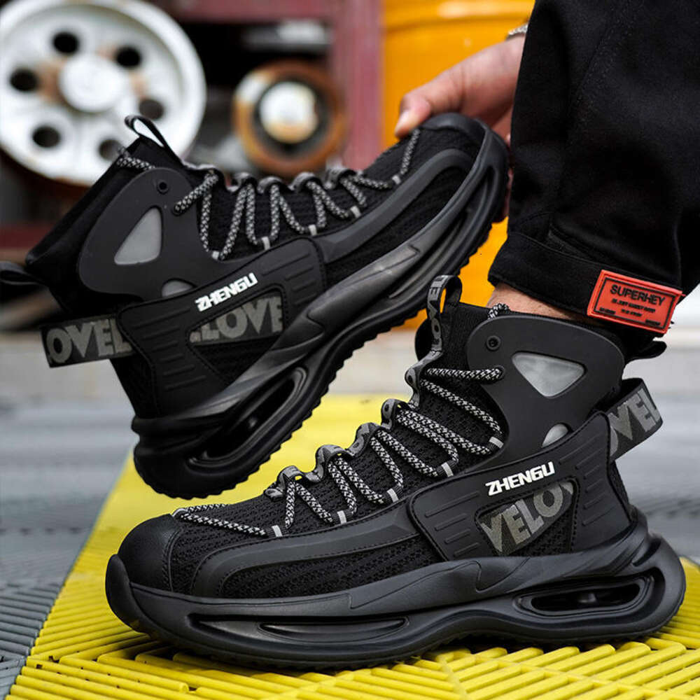 Men Cheap Safety Shoes Work Boots Unisex OEM Customized