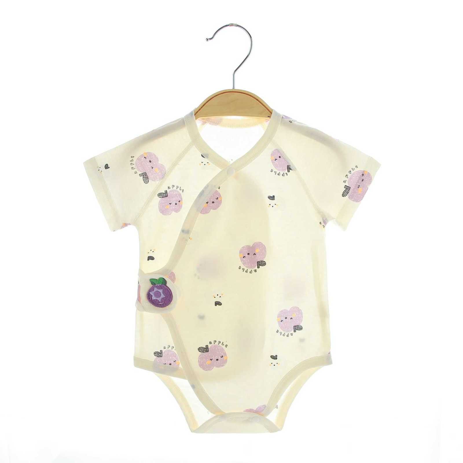 Baby Jumpsuits Rompers Thin Bottom Wrap Newborn Clothing Class A Pure Cotton Summer Boneless Baby Outgoing Baby Harper