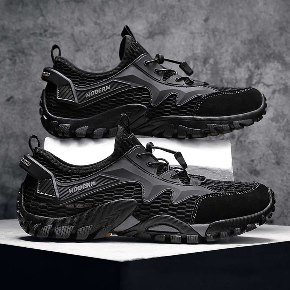 Hot Sale Men's Trendy Leisure Shoes Outdoor Breathable Mesh Casual Trainers Athletic Running Sneakers For Men