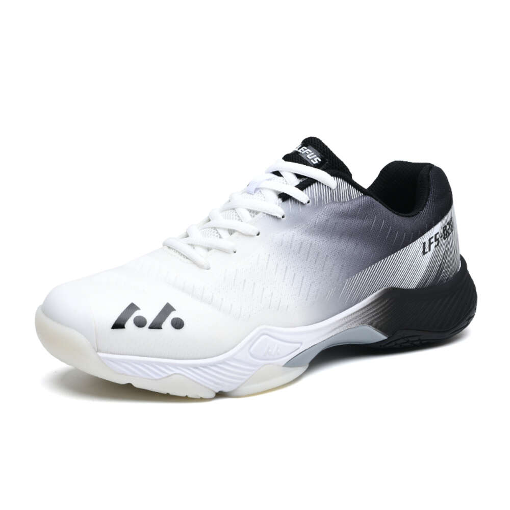 2023 Microfiber Leather Upper Men's And Women's Sports Tennis Breathable Non Slip Jumping Badminton Shoes
