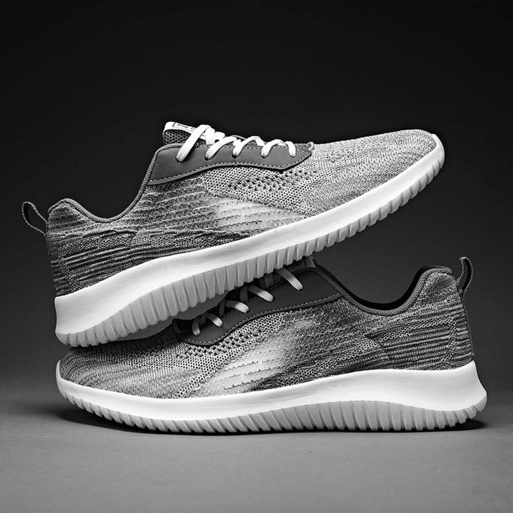 Hot sale spring and autumn sports breathable anti-slip casual shoes men's mesh lightweight sneaker