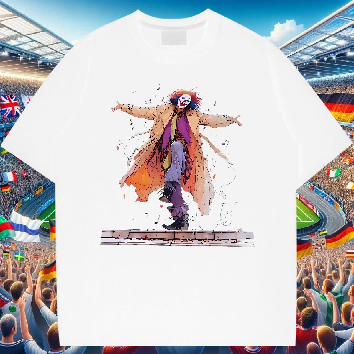 Classic Men Clothes T-Shirt Round Neck Short Sleeve Casual Beach Mens T Shirts White Plus Size New Clothings