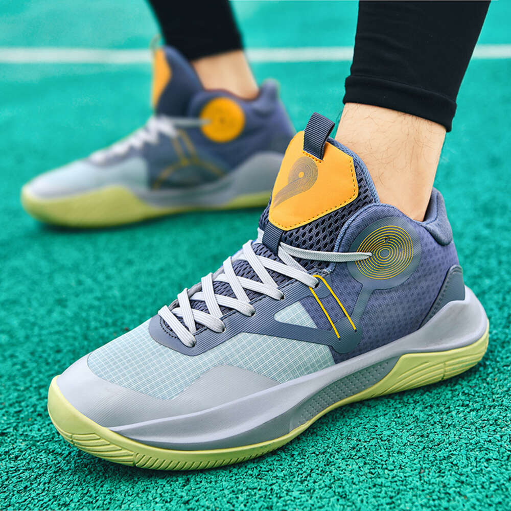 2023 New Design Wholesale Wear Resistant And High Rebound Men Basketball Shoes