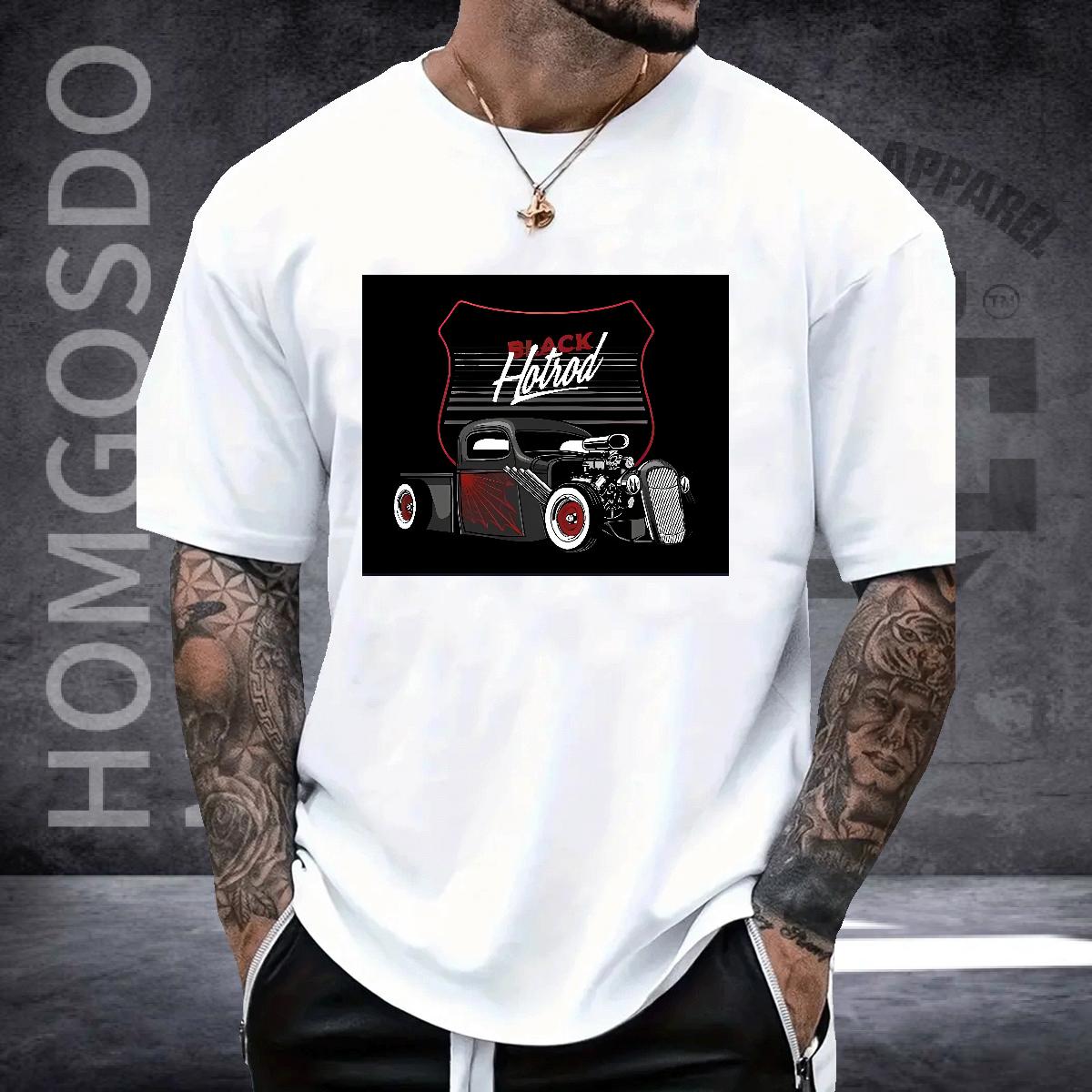 Wholesale Man T Shirts Custom Printing Men Tees Home Outdoor Cotton Breathable Cool Design Polos