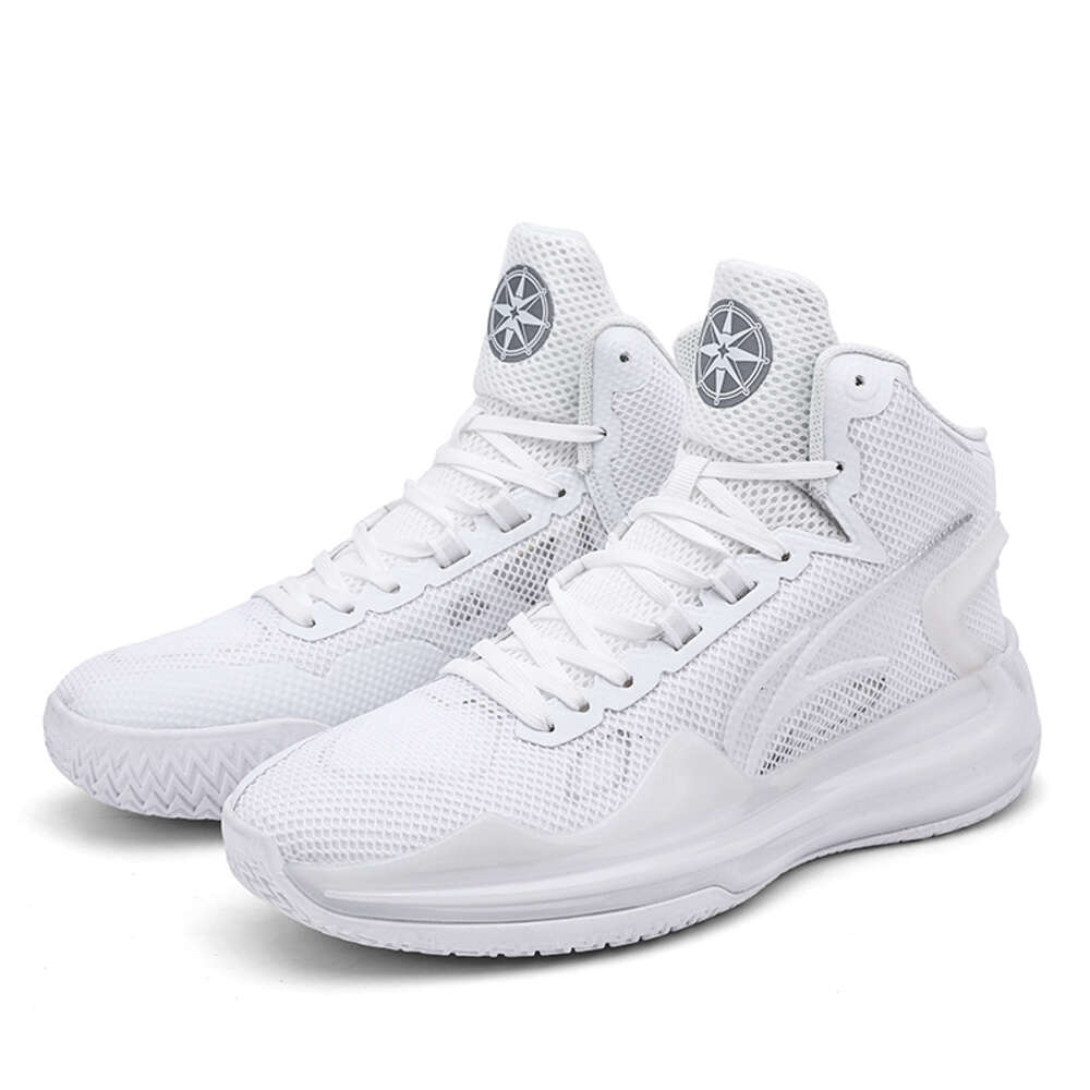 2023 New Fashion high quality Sneakers Anti-skid High-top Couple Custom Brand Breathable Men Basketball Shoes