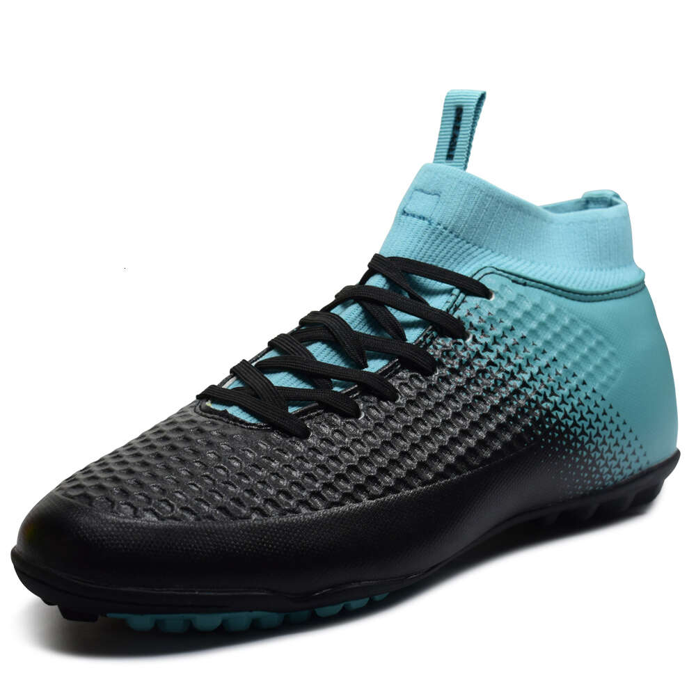 Breathable Slip-On Soccer Shoes Football Outdoor Sports Training Boots