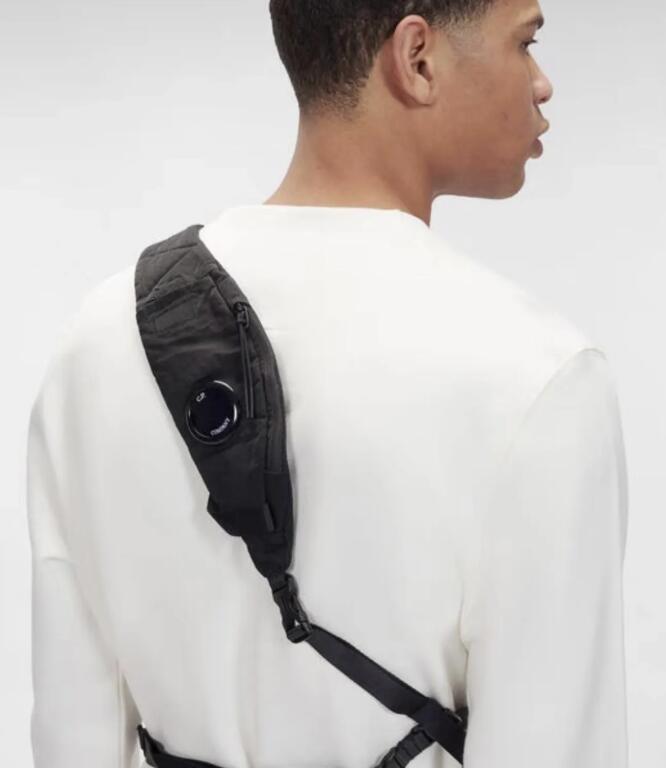 2025--Eueope Men Single Shoulder Crossbody Small Bag One Lens Outdoor Sports Pull Rope Chest Bag Waist Bag Unisex sling Bags