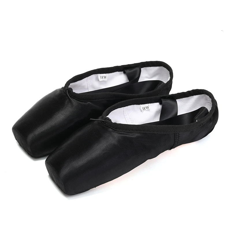 DKZSYIM Ballet Shoes for Children and Adult Ballet Performers Corner Shoes with Ribbon Professional Womens Ballet Shoes 240611
