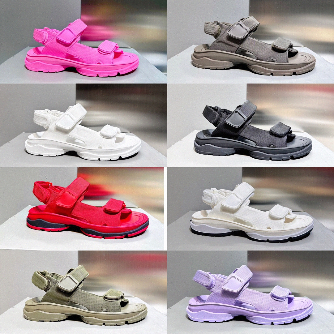 With box Slippers tourist Casual pool Summer luxury designer sandals shoes Mule loafer sandale Women beach Men Slipper travel tourists sliders 35-46 B9x1#