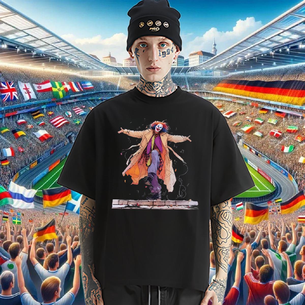 Classic Men Clothes T-Shirt Round Neck Short Sleeve Casual Beach Mens T Shirts White Plus Size New Clothings