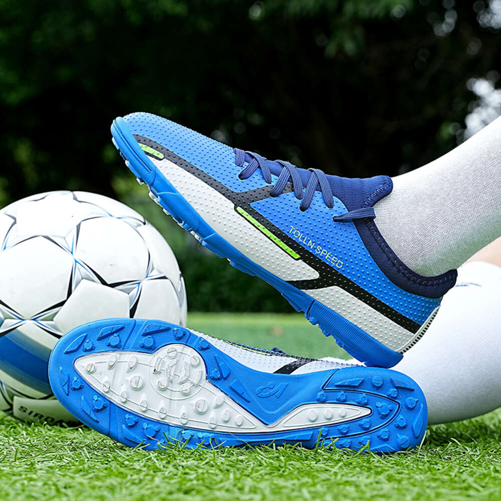 Football For Men Tf Soccer Women Spikes Short Nails And Wear-resistant Training Shoes