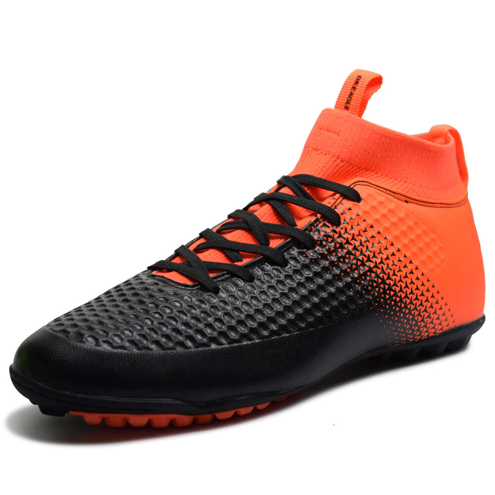 Breathable Slip-On Soccer Shoes Football Outdoor Sports Training Boots