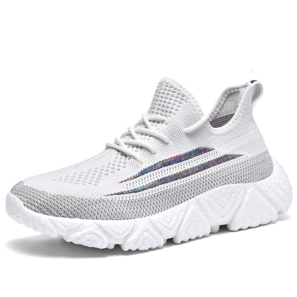 Wholesale Customized Mesh Men Casual Shoes Fashionable Breathable Running Walking Style Sneakers For Unisex