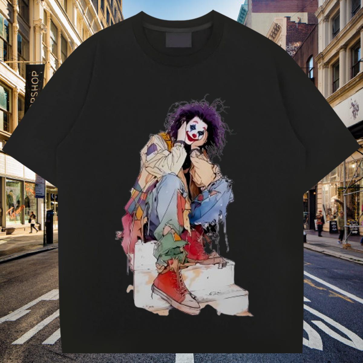 2024 Summer Mens T Shirts Custom Print Oversized Mens Tshirts Street Wear Breathable Crew Neck Cool Design Top Tees