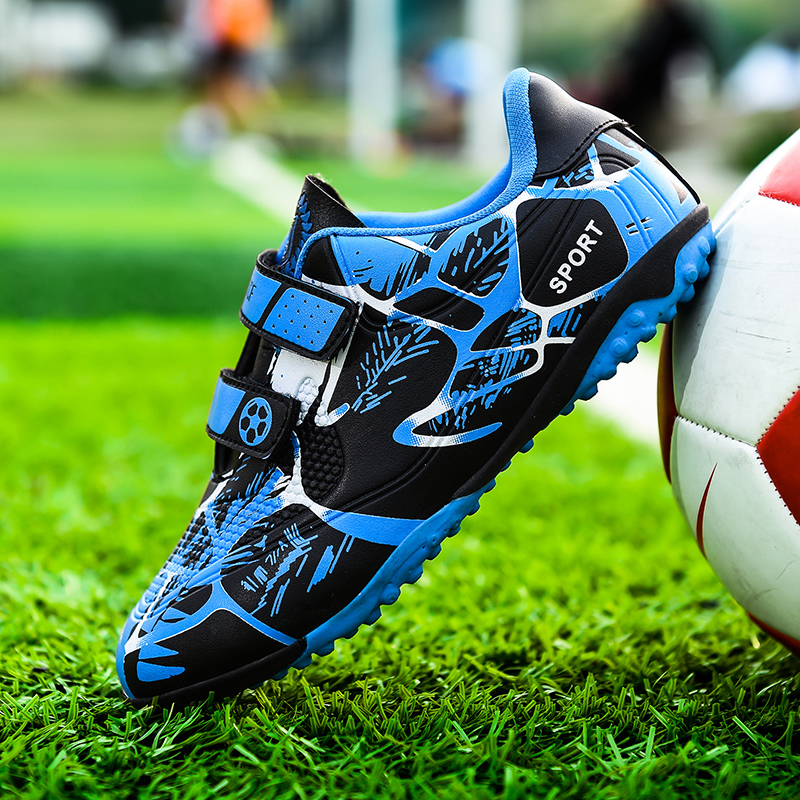 Kids Soccer Boys Outdoor Sport Tf/Fg Cleats Training Anti Slip And Wear-Resistant Girls Football Shoes Boots