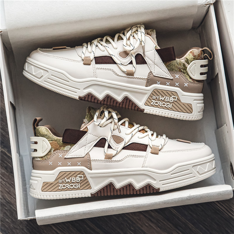 Mens 2024 Running Breathable Skateboard Shoes Chunky Comfy Soft Casual Sneakers Men Tenis Mascuo Footwear Male 0348