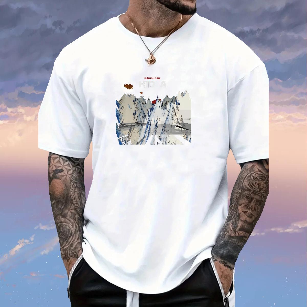 Fashion New Men T Shirts Floral Print Street Casual Men Tshirts Cotton O Neck Short Sleeves Designer